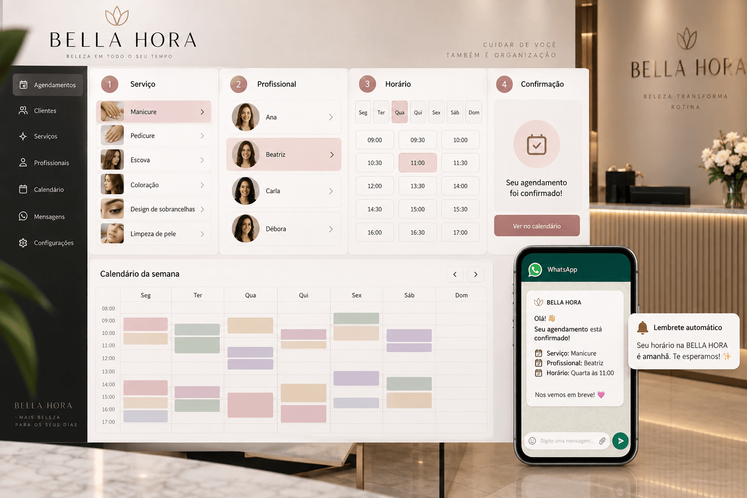 Bella Hora · Agendamentos